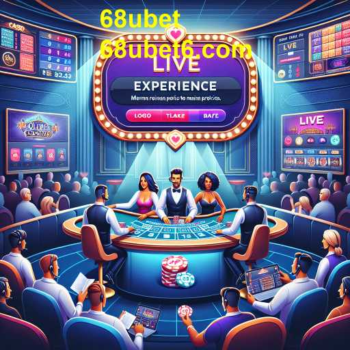 Descubra a Categoria 'Ao Vivo' em 68ubet: A Experiência de Jogo em Tempo Real